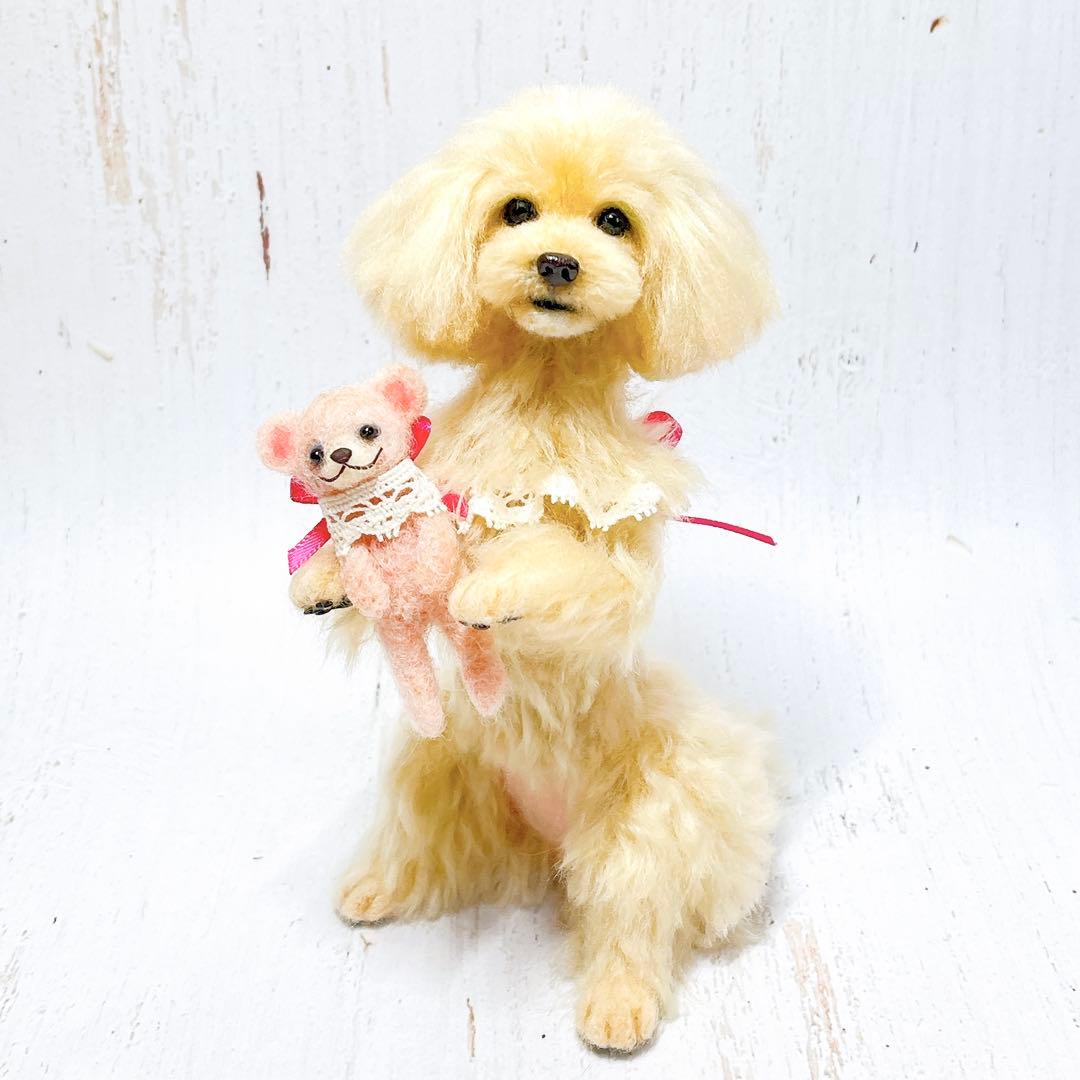 みーりん 羊毛フェルト 犬