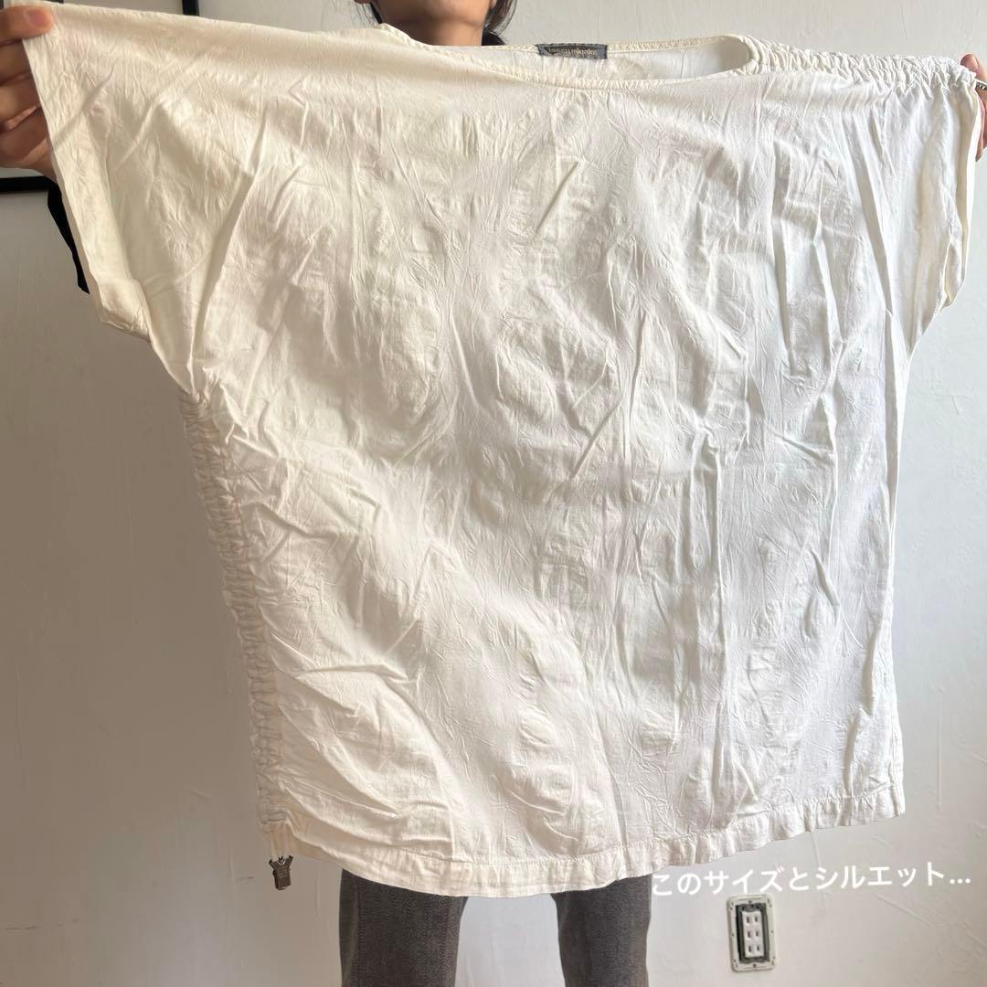 ISSEY MIYAKE 80s 筆タグ 本人期 変形 ドローコード シャツ