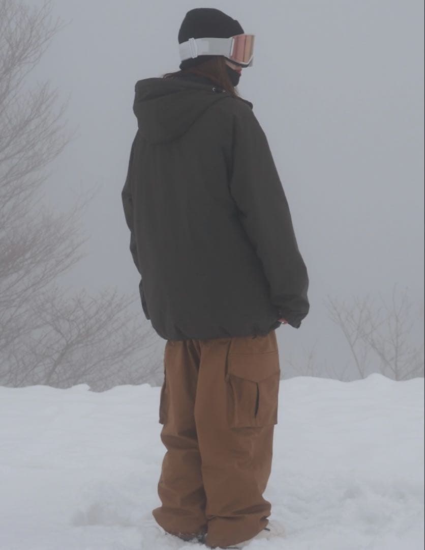 MAHF レイジーワイドカーゴパンツ