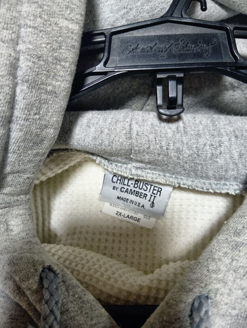 Camber 2xl USA グレー チルバスター2