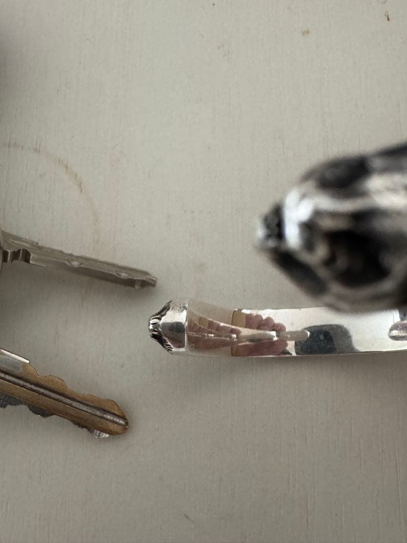 シルバーエングレーブバングル