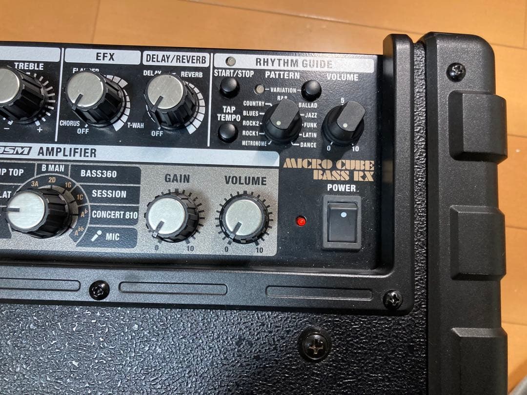 ローランド MICRO CUBE BASS RX 社外ACアダプタ付 送料込み