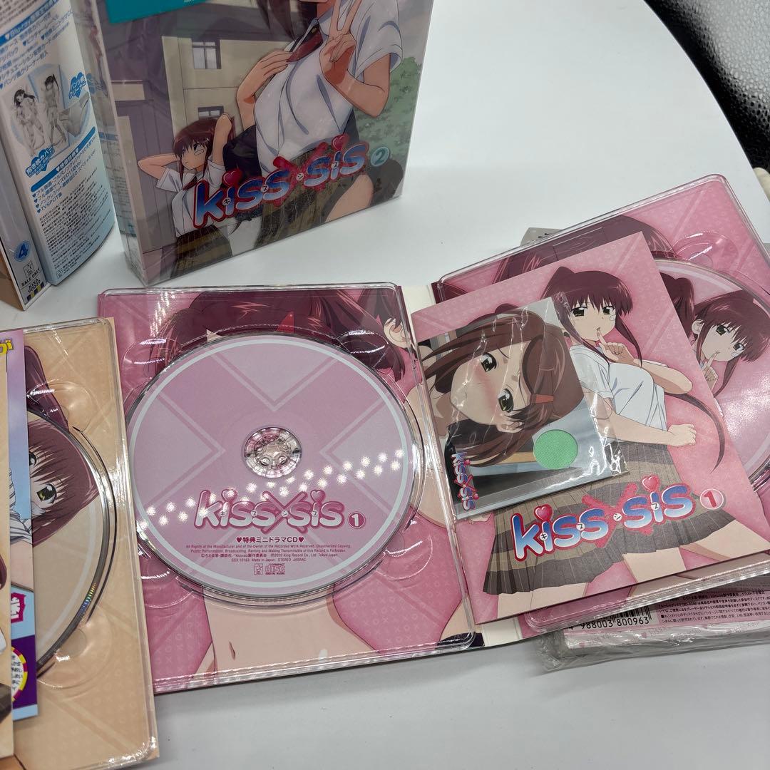 kiss×sis Blu-ray 4巻BOXセット　〈数量限定生産版〉