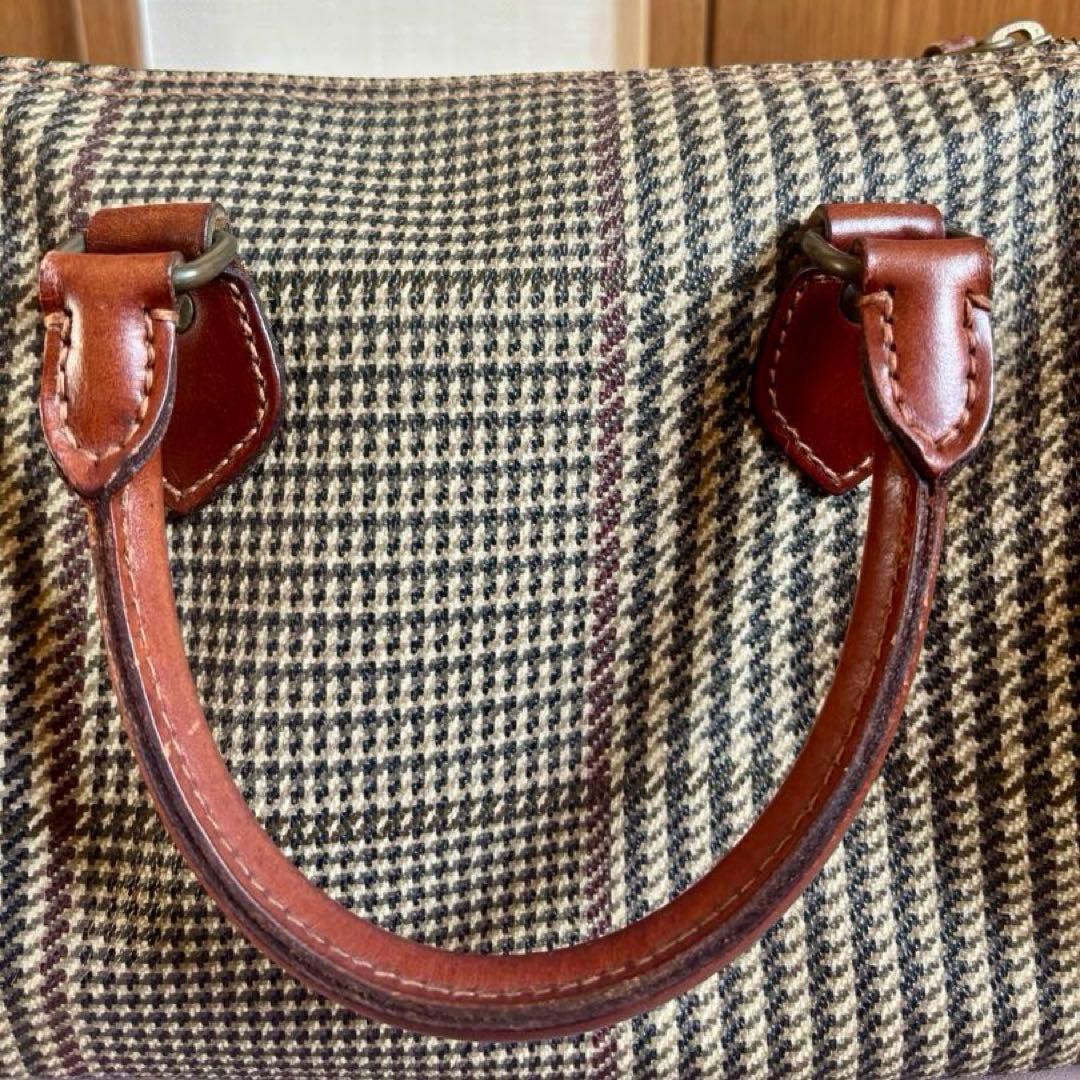 【美品】ポロラルフローレン PVC レザーミニボストンバッグ ヴィンテージ