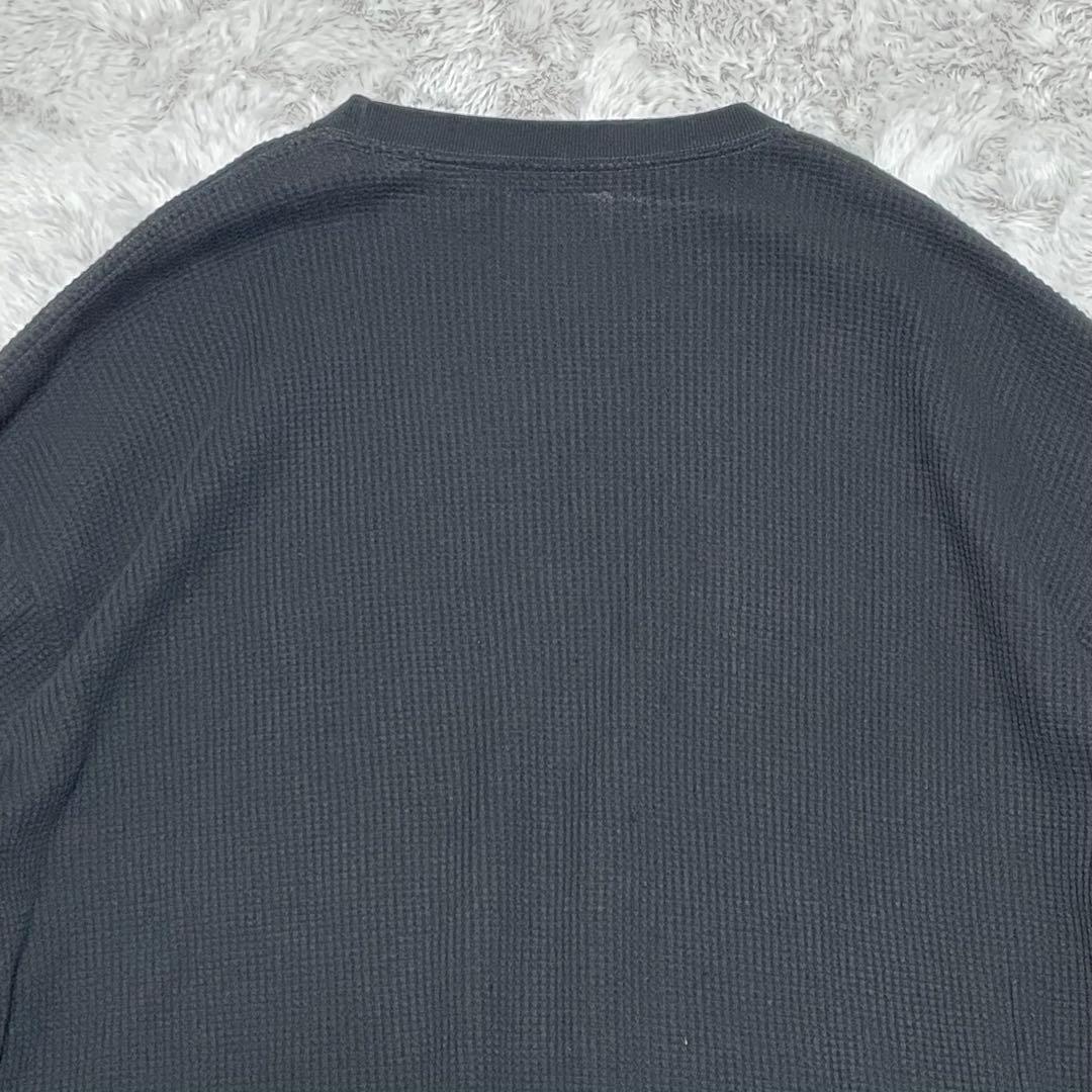 ディセンダント　ロングTシャツ　ワッフル　サーマル　ハニカム　23ss Mサイズ