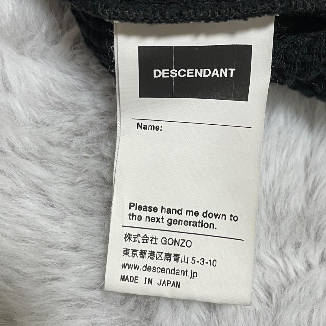 ディセンダント　ロングTシャツ　ワッフル　サーマル　ハニカム　23ss Mサイズ