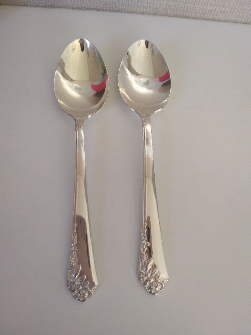 純銀　スプーン　ペア　二本