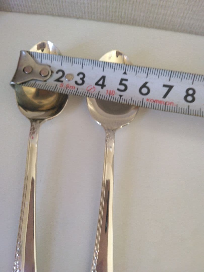 純銀　スプーン　ペア　二本
