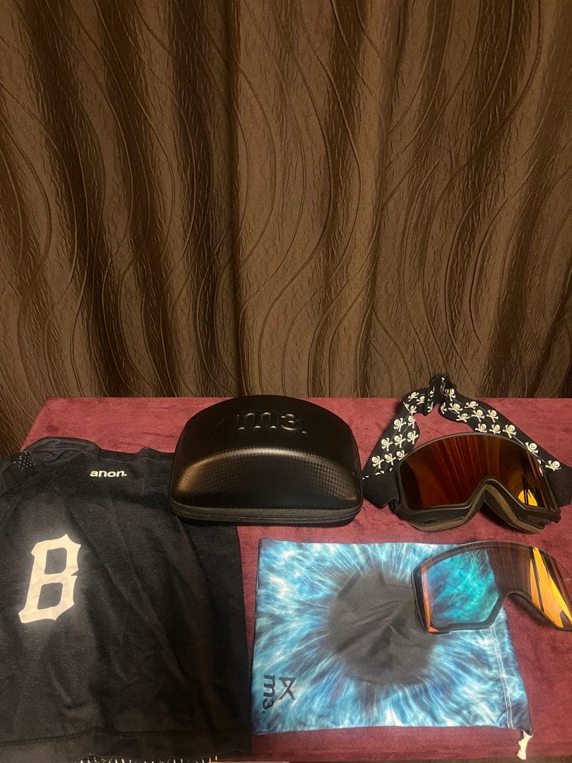 anon バラクラバスタイル ゴーグル オレンジミラー　m3.