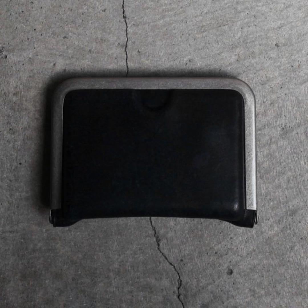 【美品】Hender Scheme ブラックレザー、カード、ケース