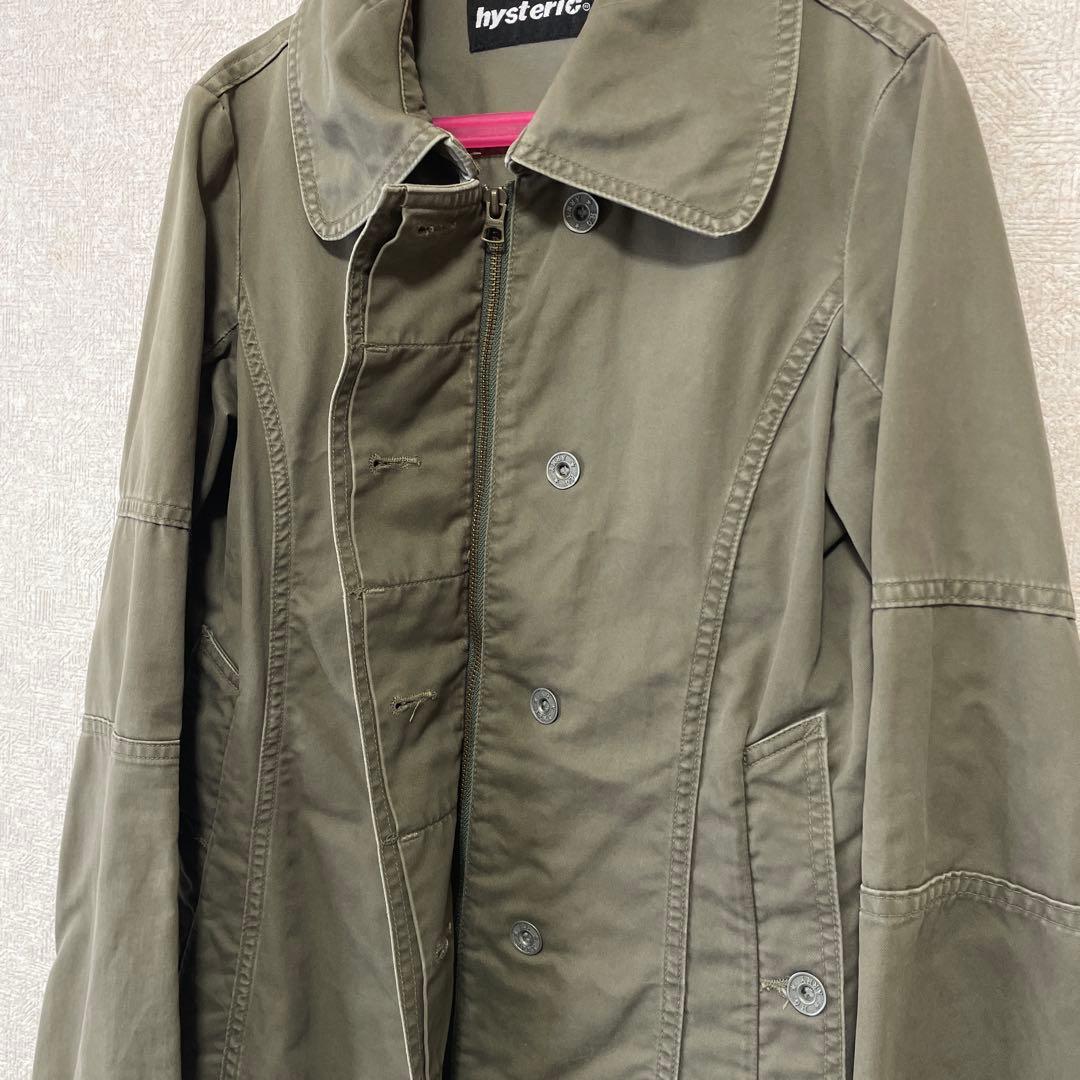 激レアヴィンテージヒステリックグラマー春ヴィンテージカバーオールミリタリーコート