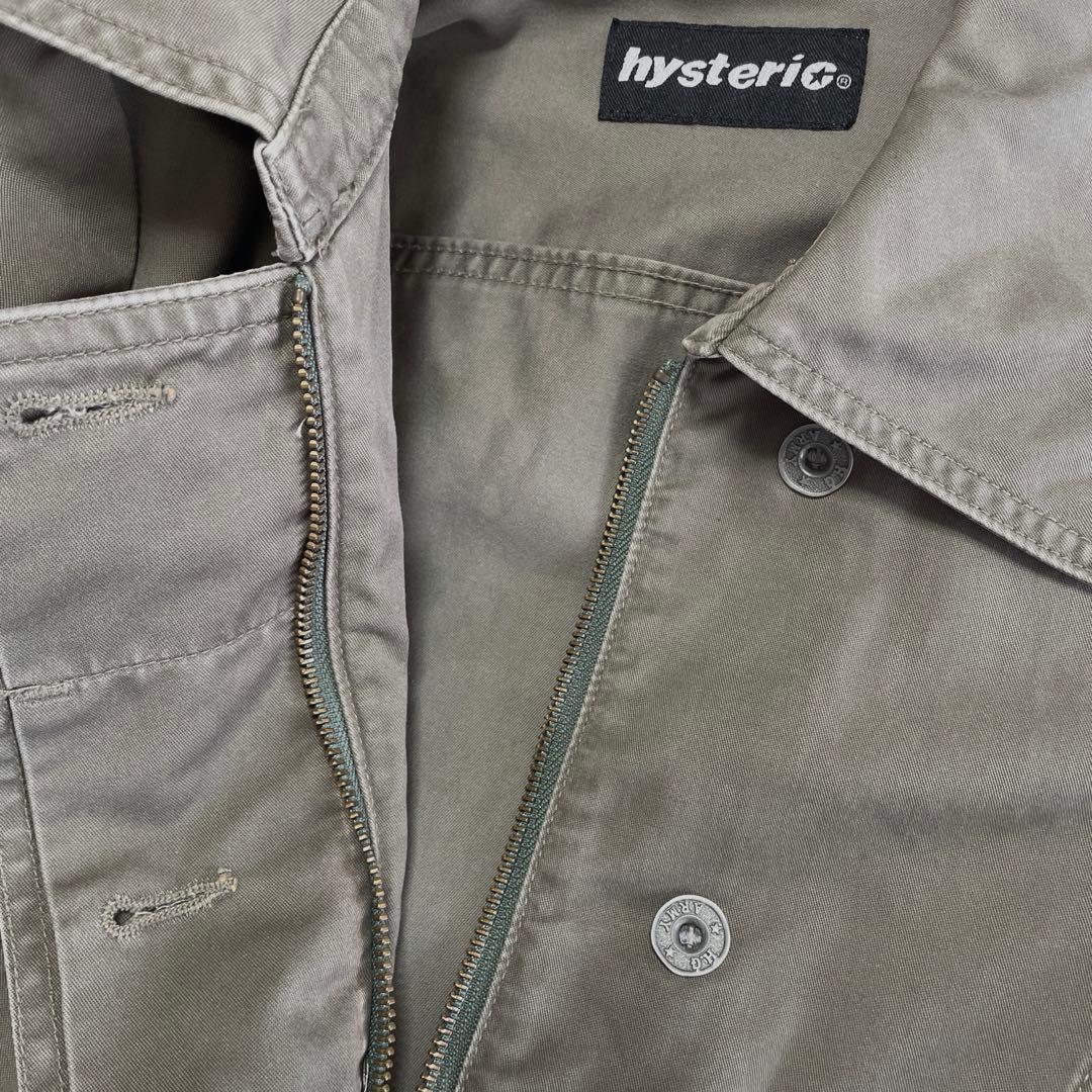 激レアヴィンテージヒステリックグラマー春ヴィンテージカバーオールミリタリーコート