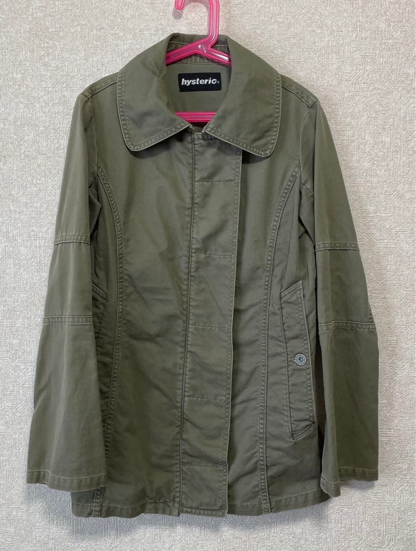 激レアヴィンテージヒステリックグラマー春ヴィンテージカバーオールミリタリーコート