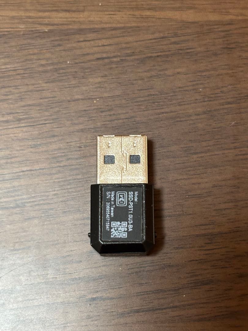 バッファロー 超小型ポータブルSSD 1TB SSD-PST1.0U3-BA