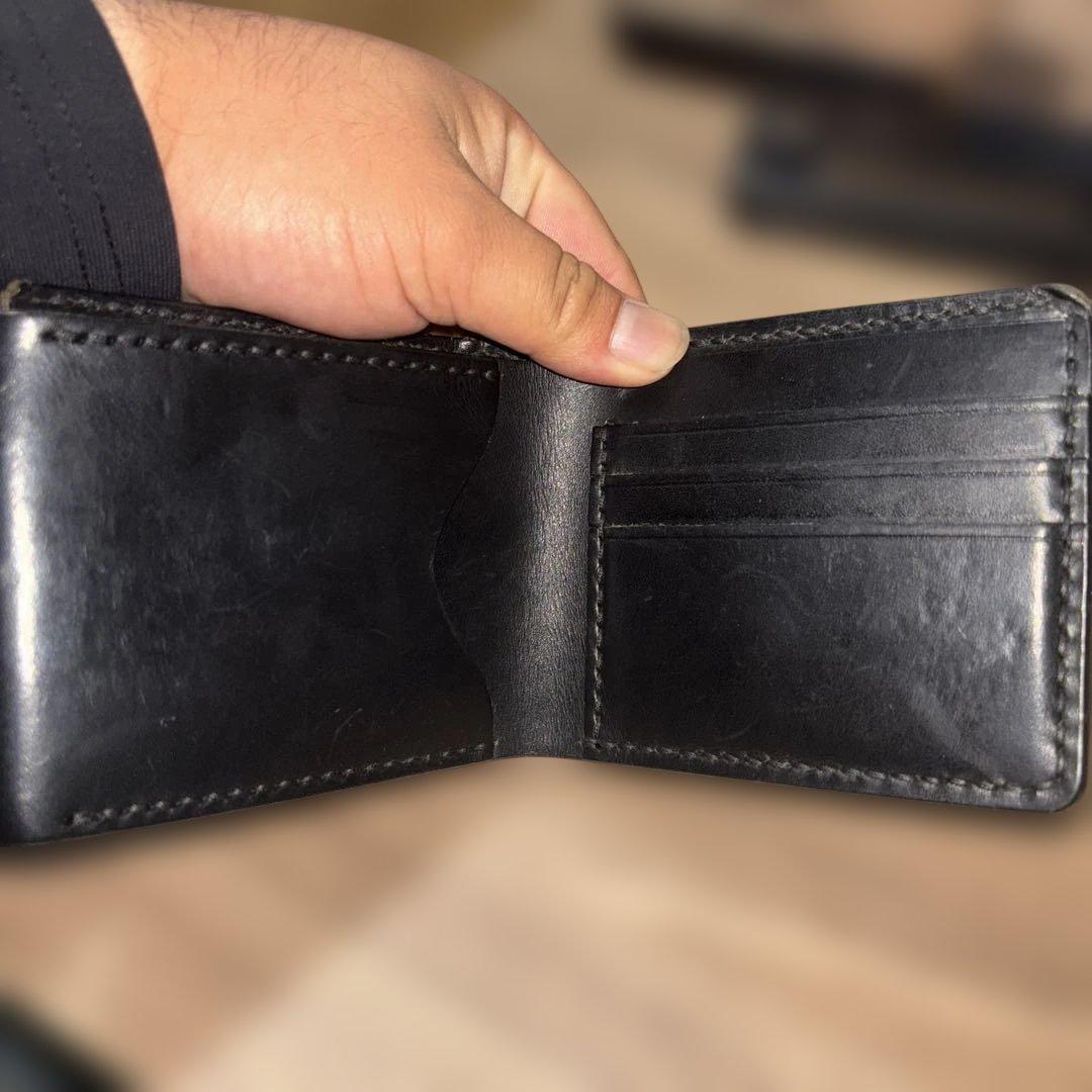 アリゾナフリーダム　二つ折り財布　黒