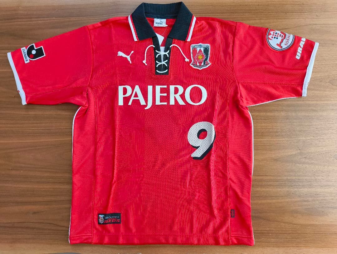 【新品未使用】浦和レッズユニフォーム 2001〜2002年 福田正博選手