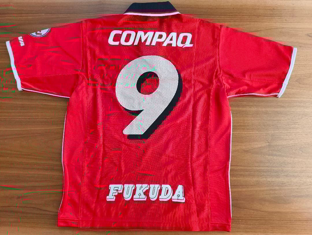 【新品未使用】浦和レッズユニフォーム 2001〜2002年 福田正博選手