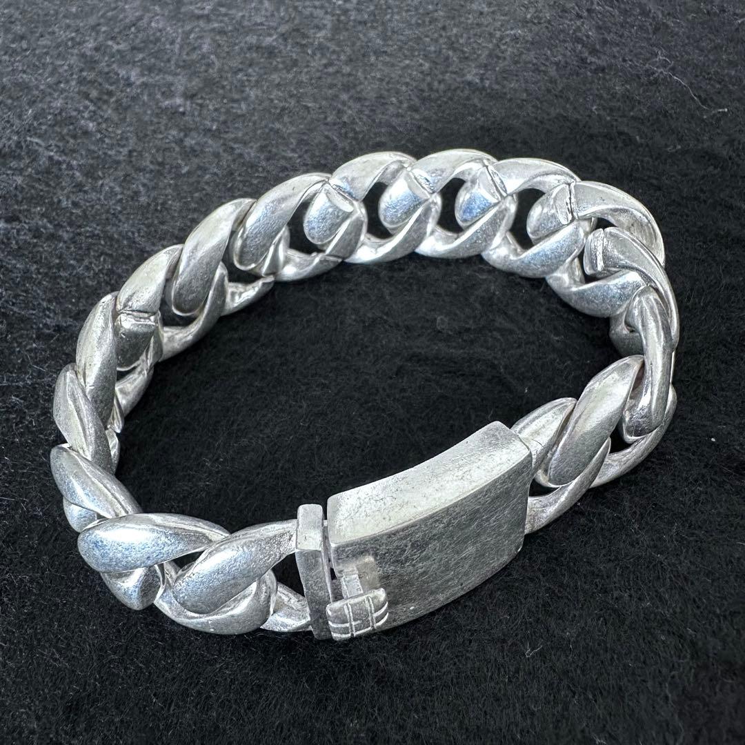 ブレスレット117g ネックレスシルバー925 2点