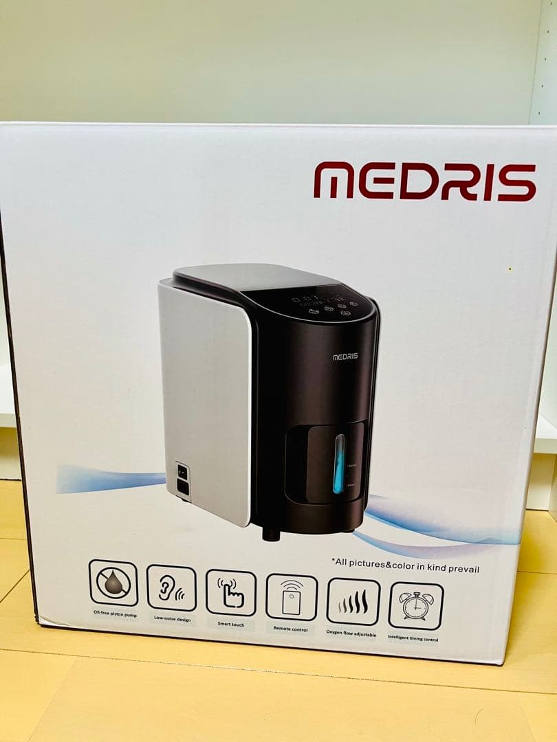 MEDRIS 家庭用酸素発生器 リモコン付 ペット使用可能