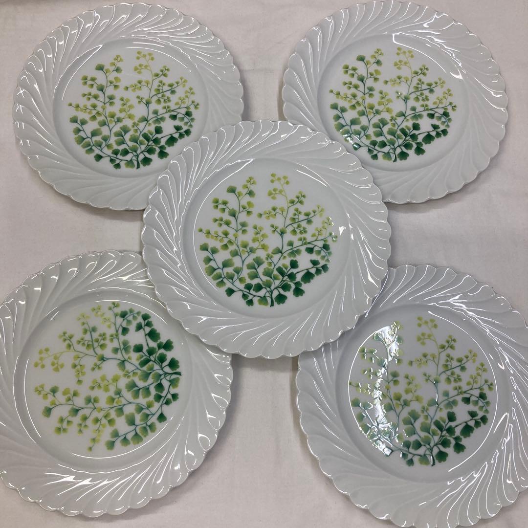 Haviland 食器セット 5枚 植物模様