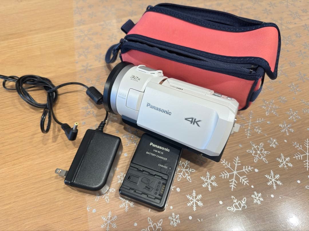 美品✨パナソニック4K ビデオカメラ/vanguard Vista三脚セット