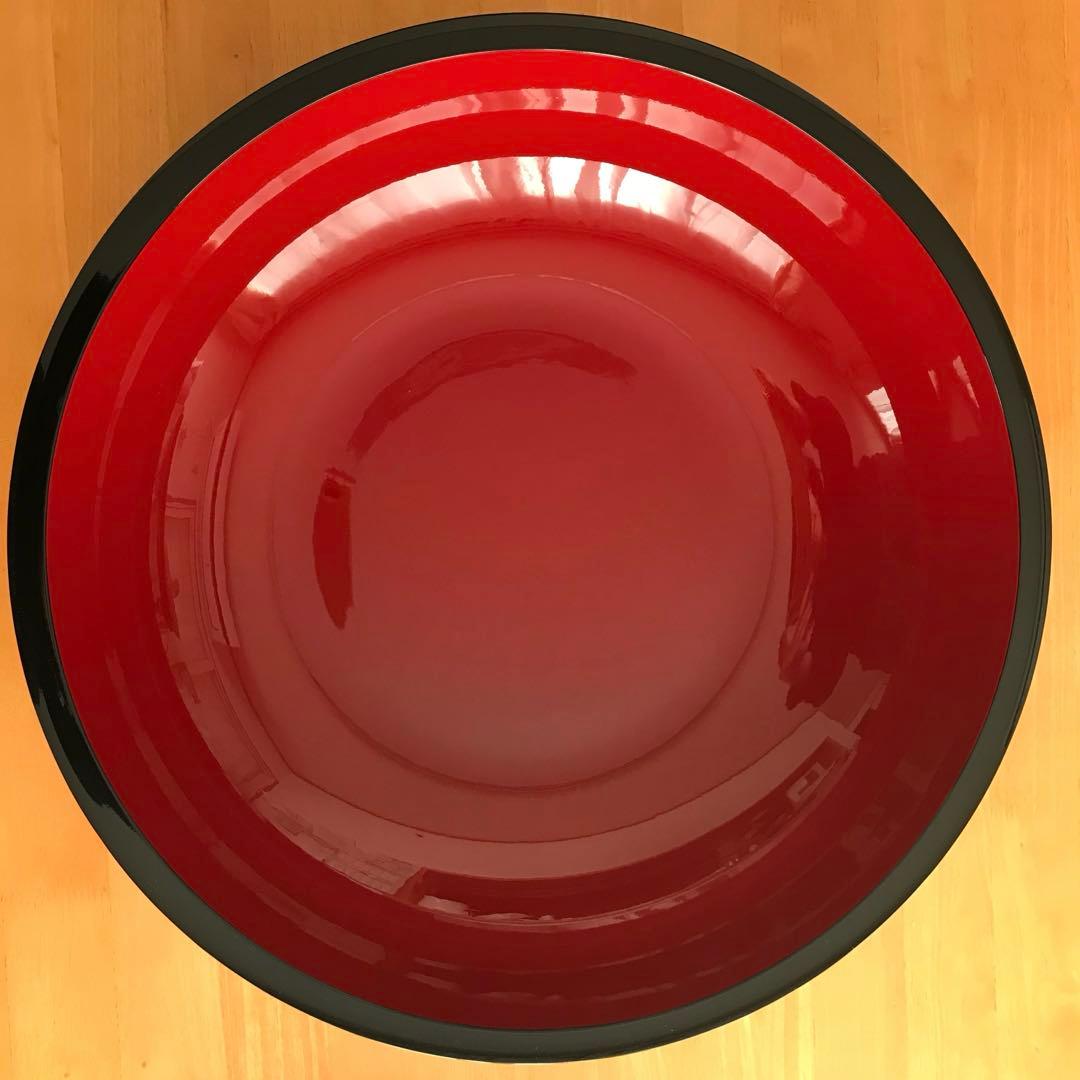 高級こね鉢 55㎝ 6.5㎏　黒内朱