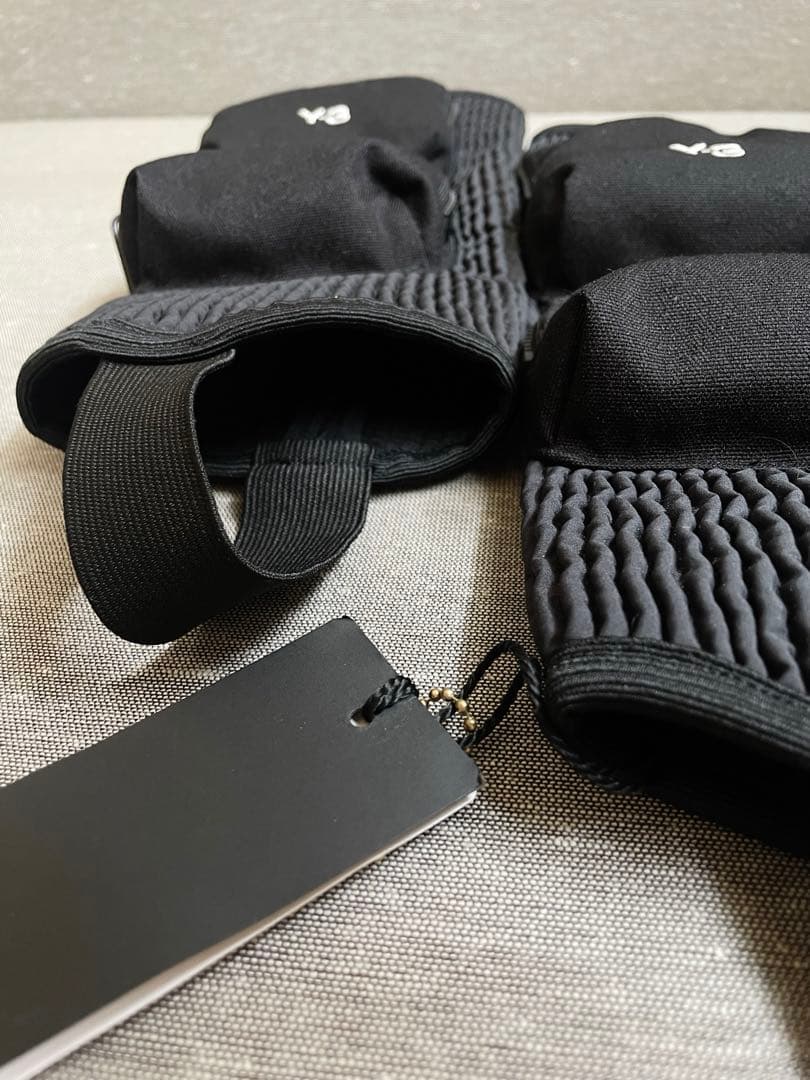 Y-3 アームスリーブ ポーチ付き 黒 新品未使用 タグ付き　ヨウジヤマモト
