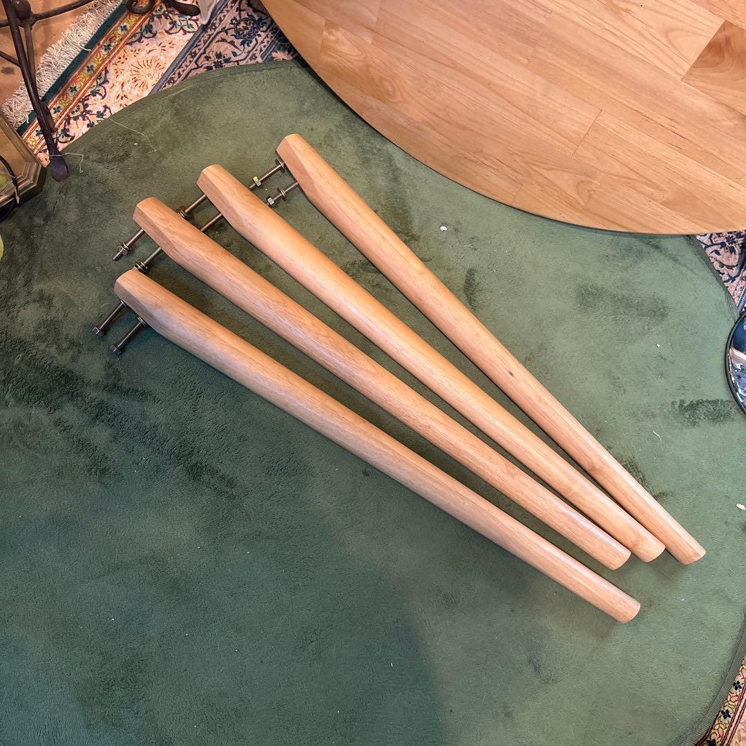 ￼saleアルダーソリッド　ラウンドテーブル　８５丸テーブル　コンパクト