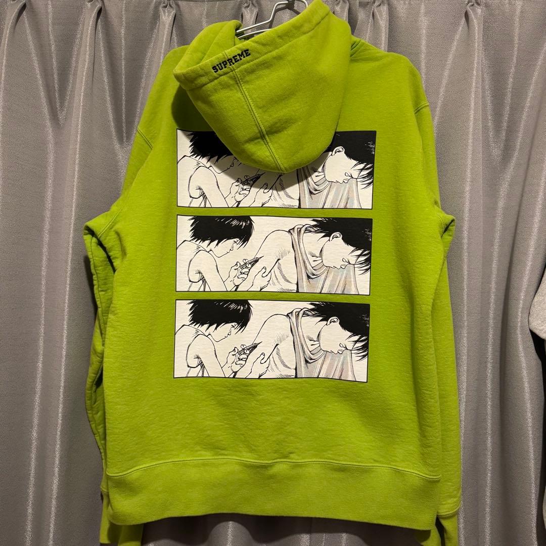 【美品】supreme Akira ジップアップスウェットパーカー アキラ