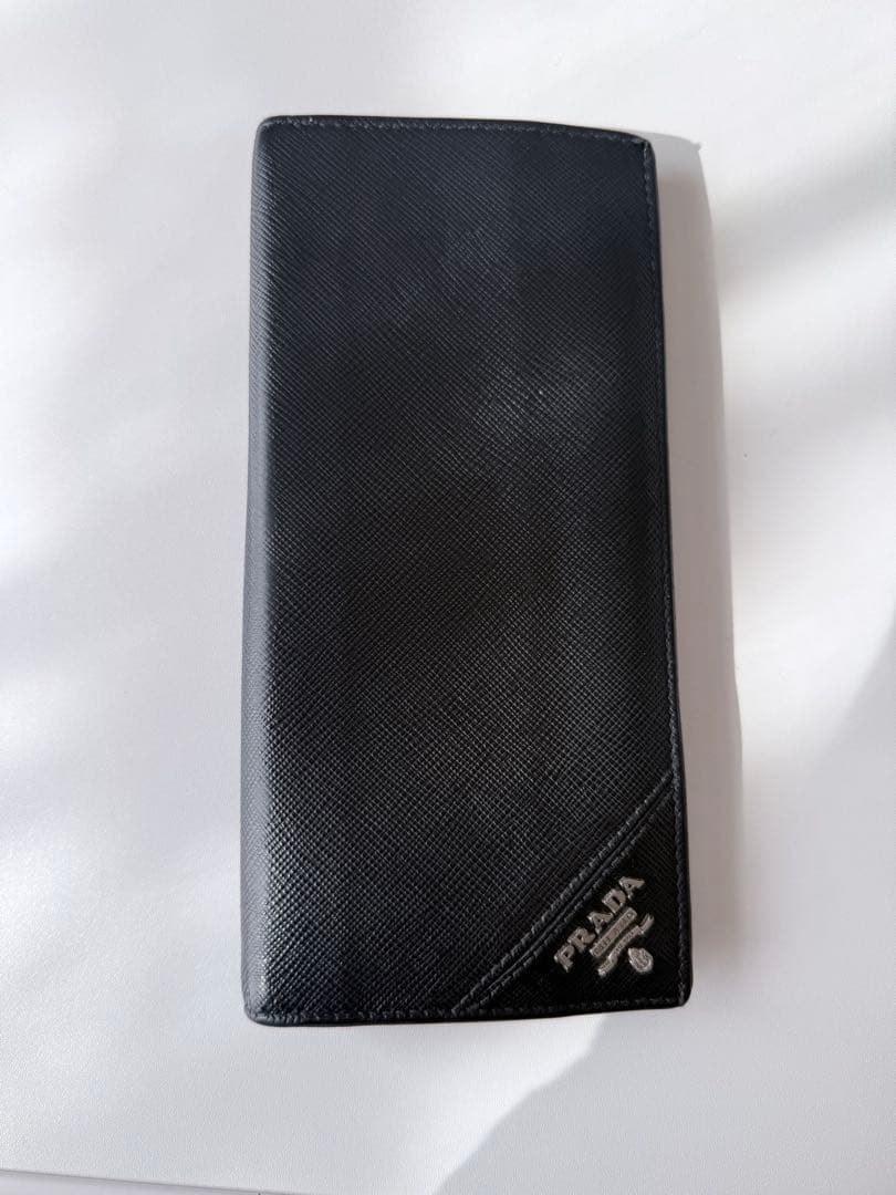 【美品】値下げ中‼️PRADA サフィアーノレザー　財布
