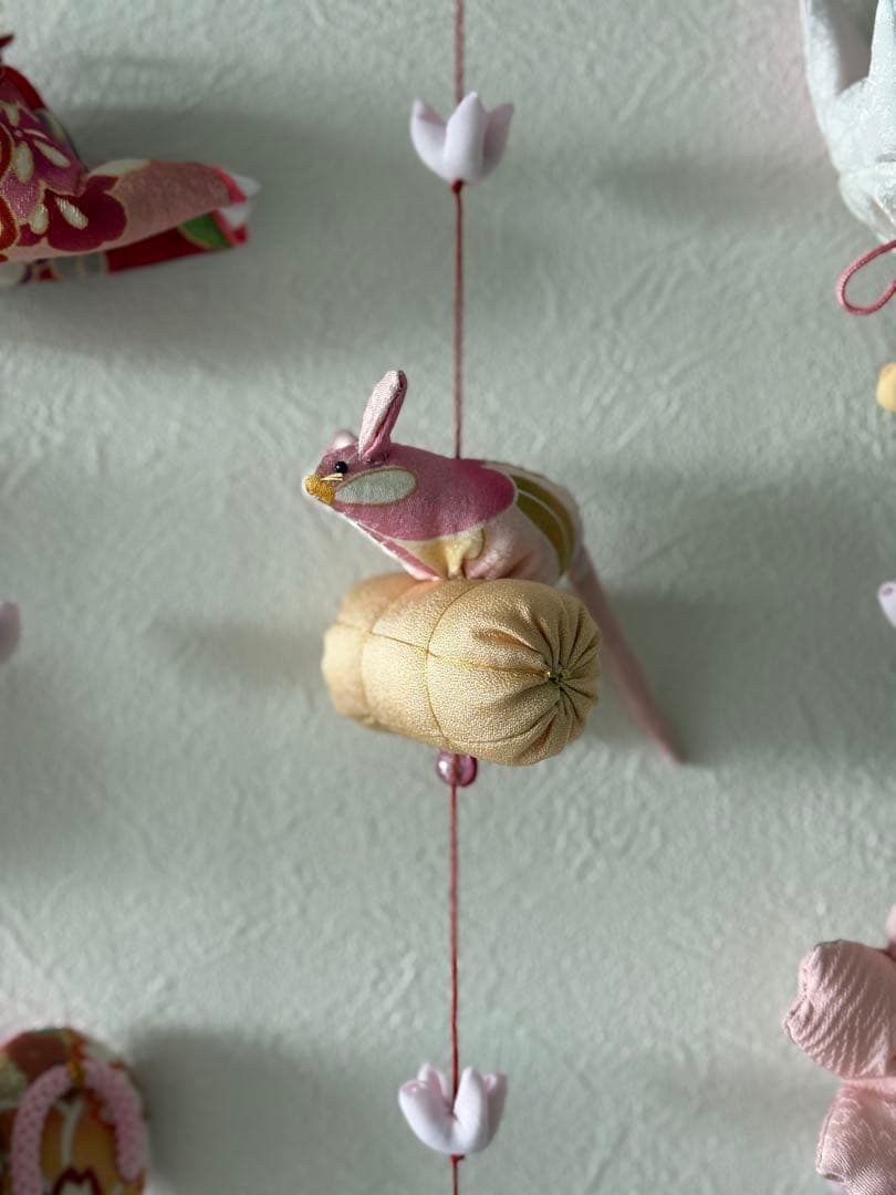 可愛いつるし雛No.186 壁掛けタイプ・ひな祭り・桃の節句・さげもんつるし飾り