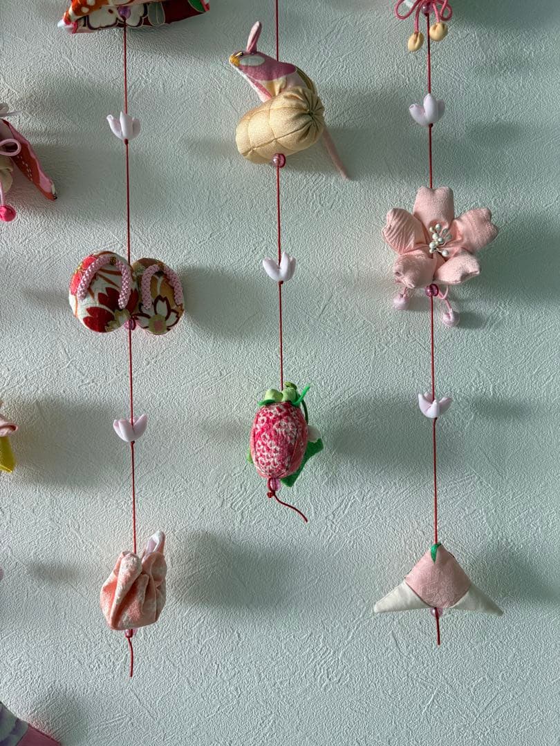 可愛いつるし雛No.186 壁掛けタイプ・ひな祭り・桃の節句・さげもんつるし飾り