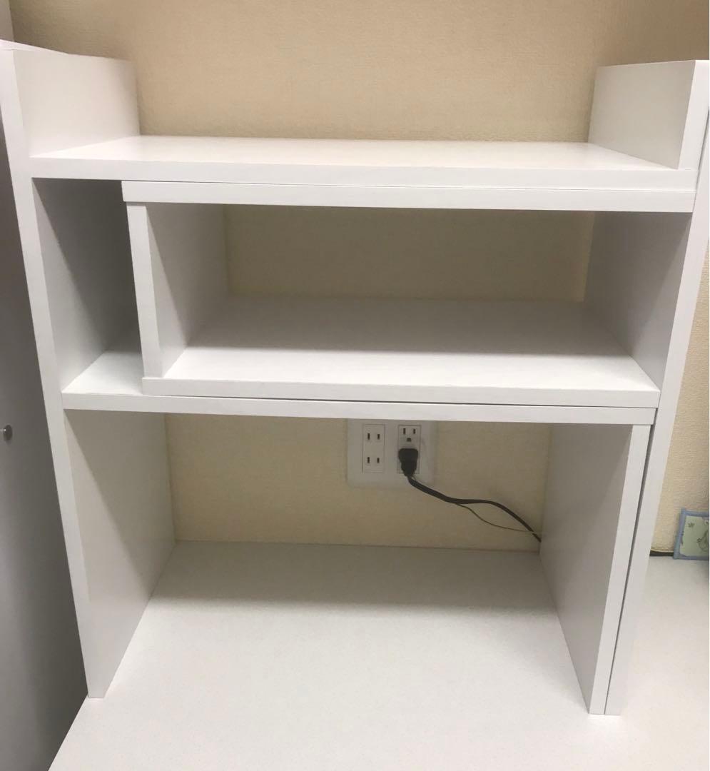 完成品＊キッチンラック＊ホワイト オープンシェルフ キッチン収納