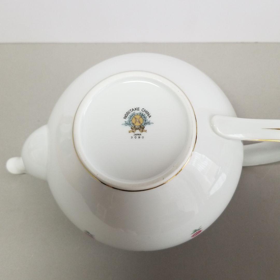 Noritakeノリタケ　スナックセット　ティーポット