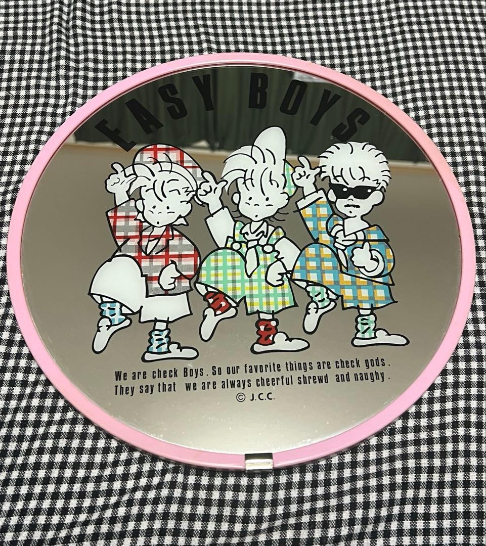EASY BOYS イージーボーイズ 鏡 パブミラー レトロ ファンシー