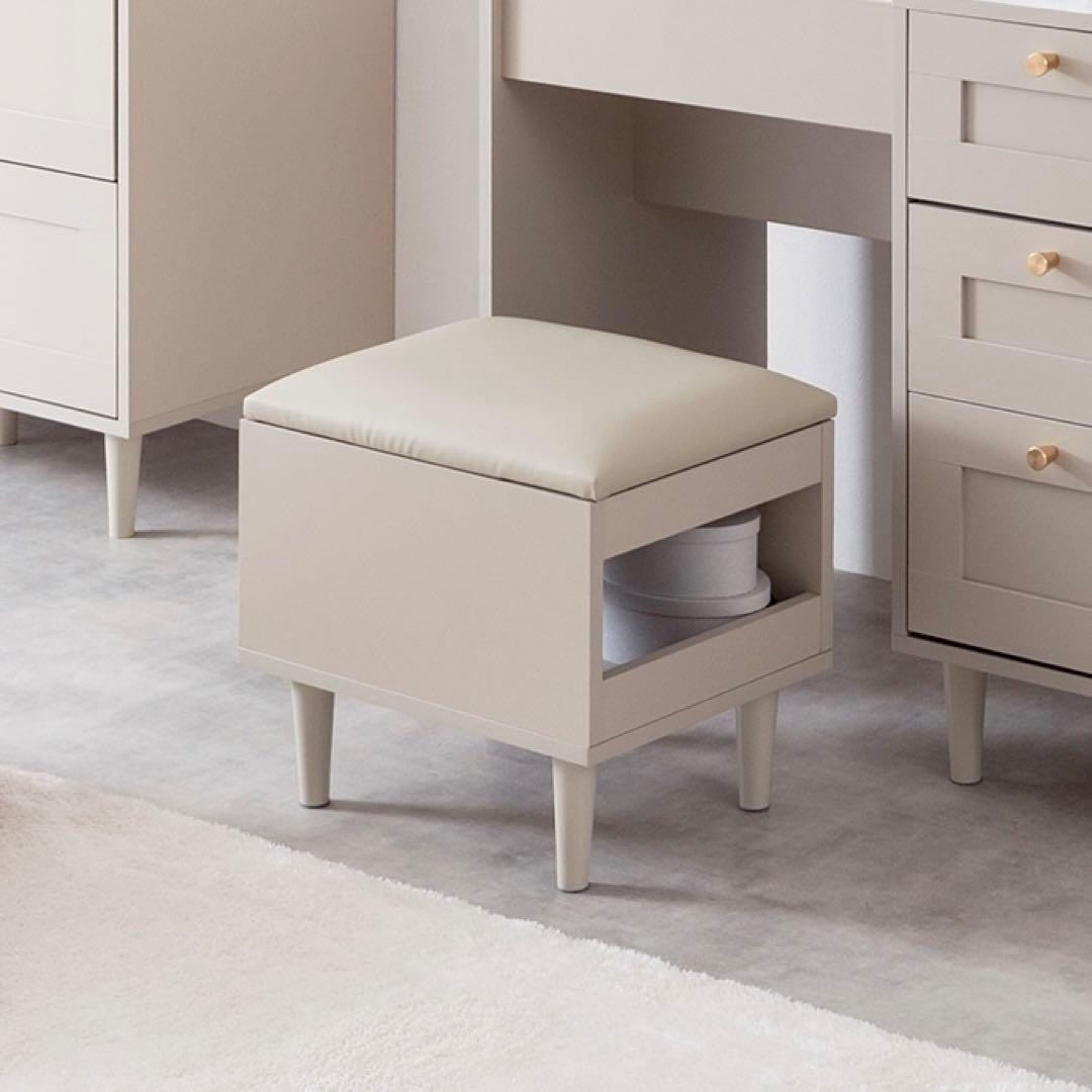 【幅80cm】Calan ドレッサー セット デスク チェア コンセント 収納