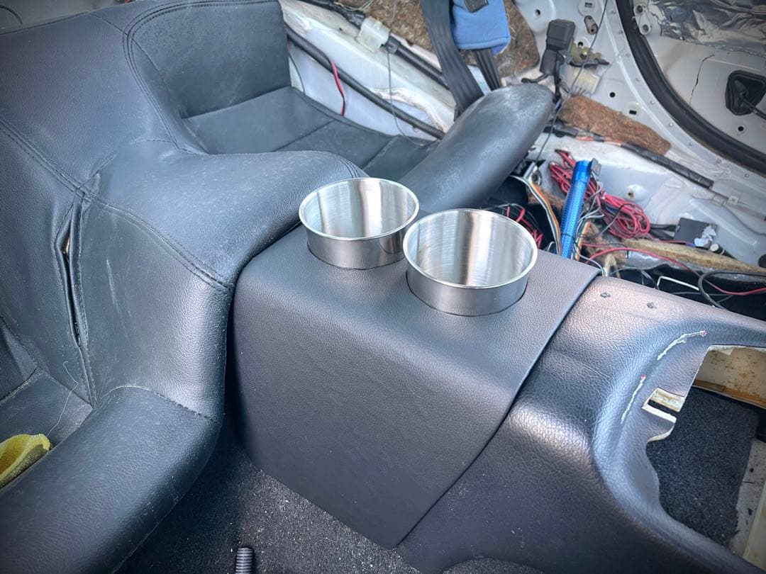 RX7 FD3S センターパネルドリンクホルダー レザータイプ