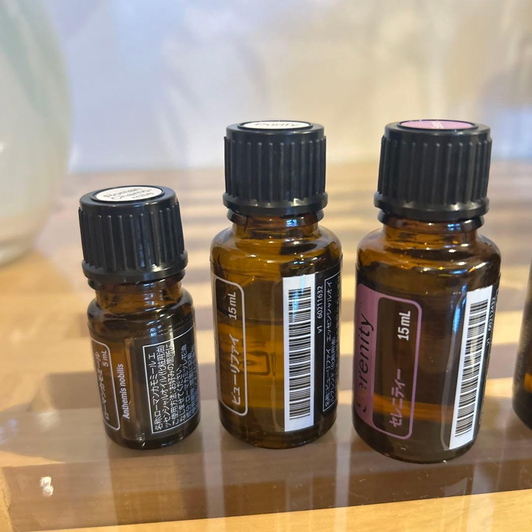 doTERRA エッセンシャルオイルセット ウッドボックス付き
