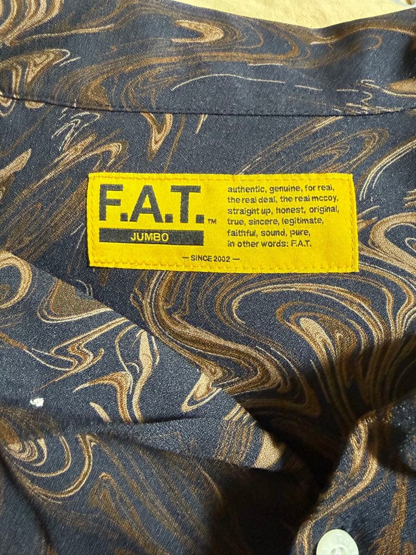 F.A.T. エフエーティー マーブル アムンゼンシャツ　XXL