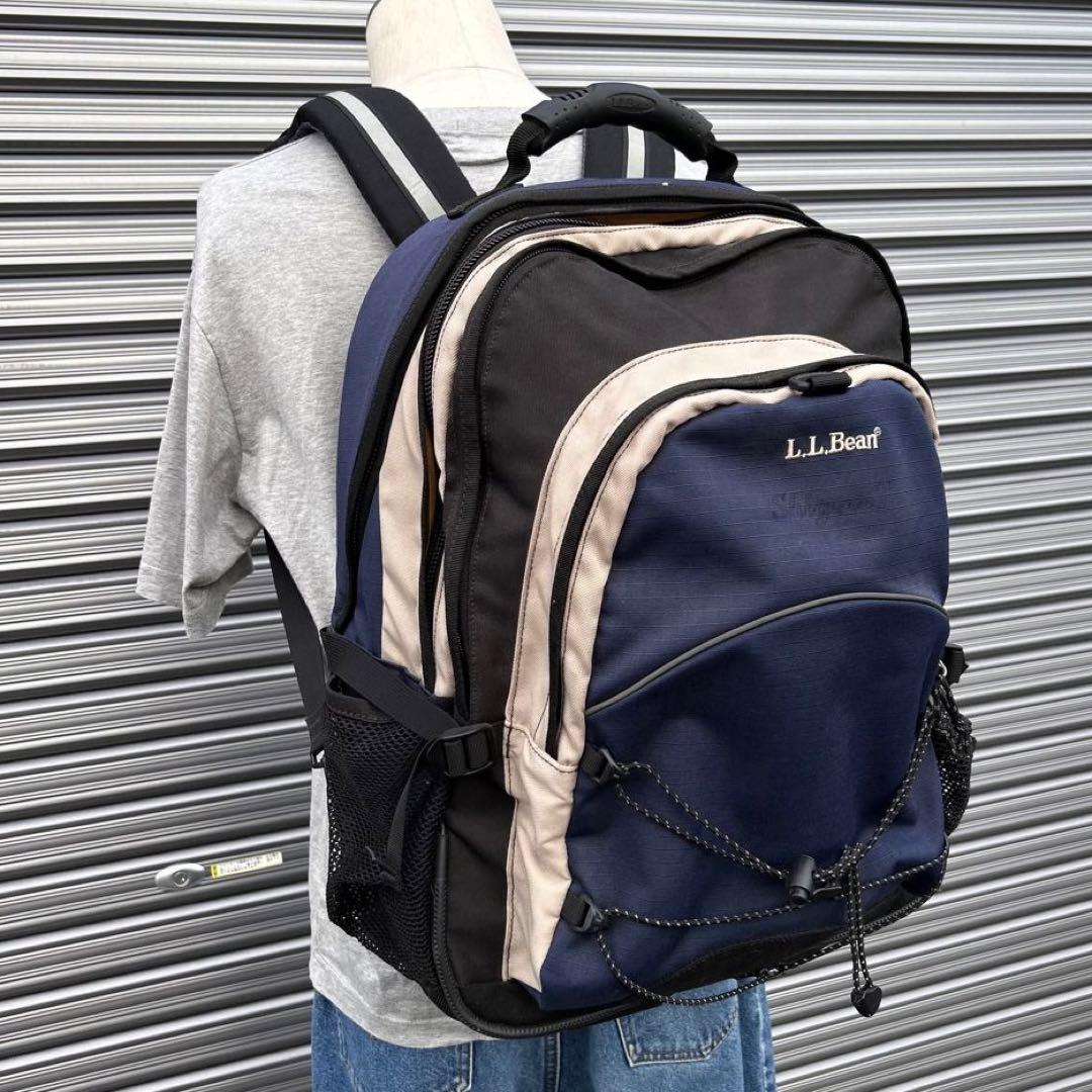 90s L.L.Bean キャスター付 3way リュック キャリーバッグ