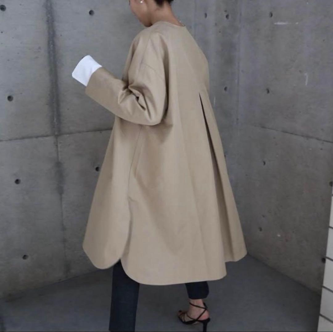 ella ベージュ トレンチコート　スプリングコート