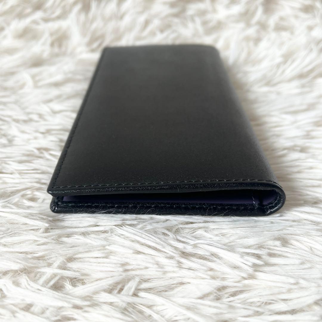 新品✨ETTINGER エッティンガー　長財布　ブラック　パープルコレクション