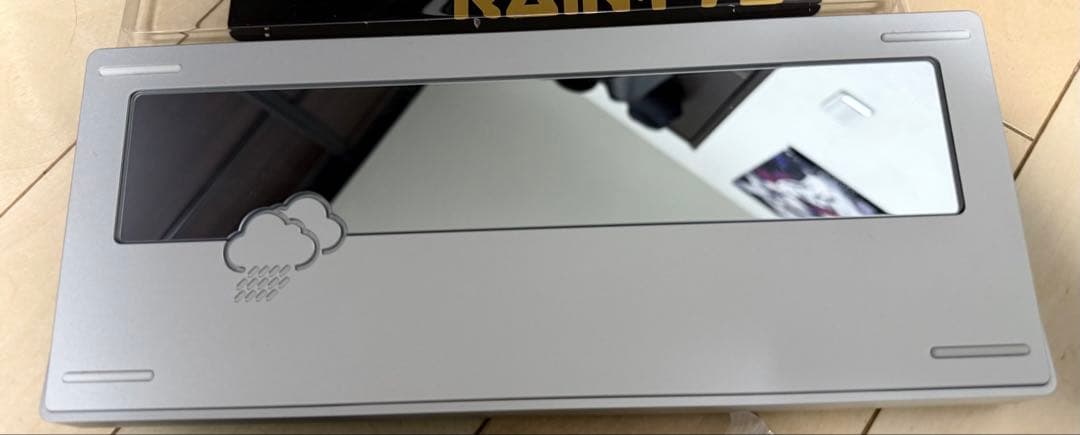 美品 WOBKEY RAINY75 シルバー キーボード 本体