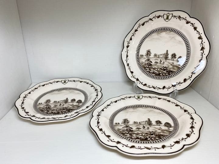 レア！ウェッジウッド GENIUS COLLECTION プレート 3点セット