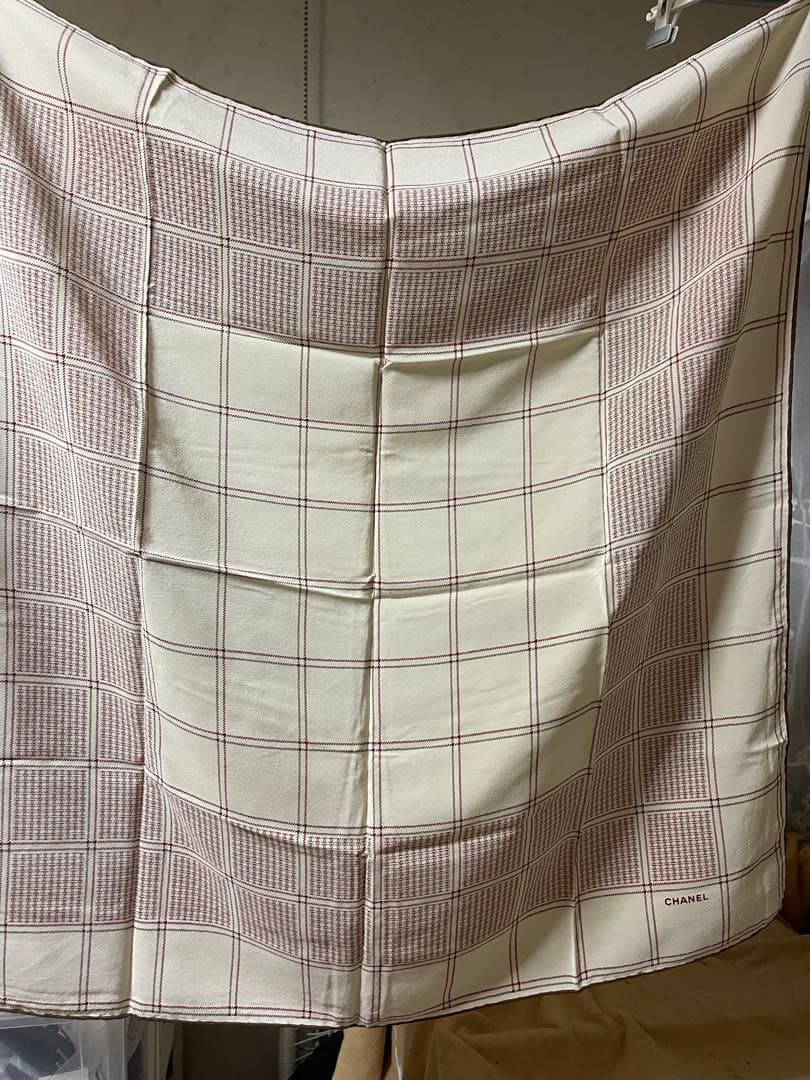 CHANELシルク　スカーフ