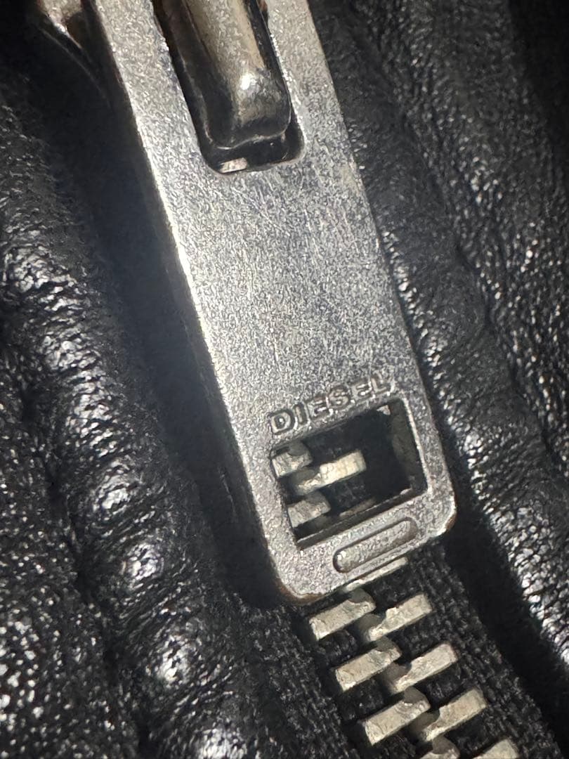 ディーゼル 00SH28 L-HARDSTYLE ラムレザー シングルライダース