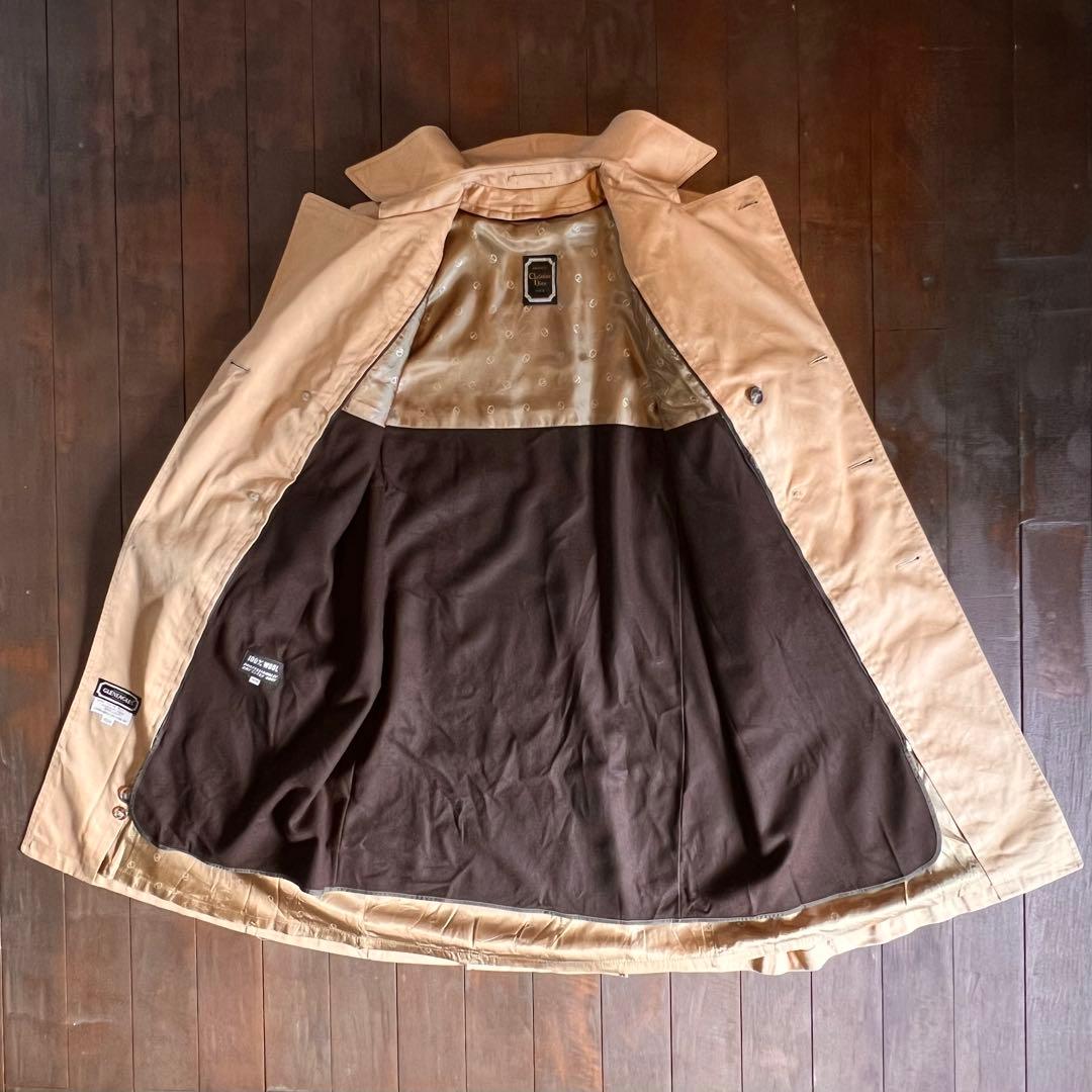 【Christian Dior クリスチャンディオール】ビンテージトレンチコート