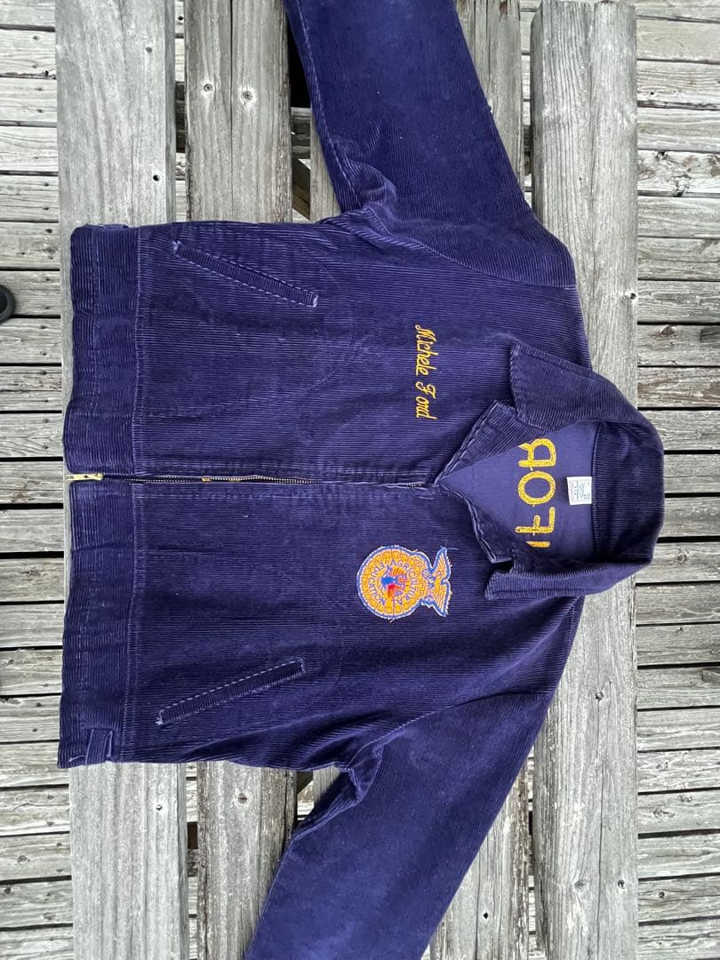 80s FFAジャケット サイズ40 濃紺 California 刺繍 極美品