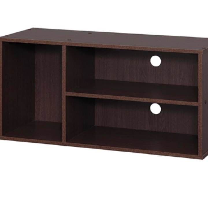 メルカリ テレビ台 モジュールボックスブラウン