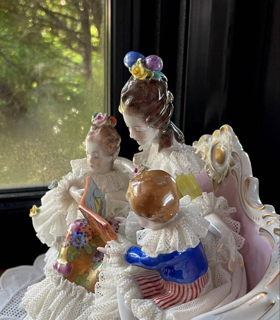 【ご確認】ドレスデン　レースドール　フォルクシュテット釜